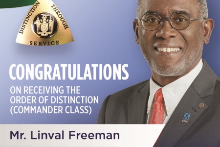 NHT Chairman Linval Freeman Awarded Order of Distinction for Professional Excellence