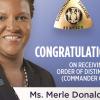 NHT Board Director Merle Donaldson Receives Jamaica's Order of Distinction